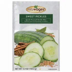 W624-j7425 Mrs. Wages 12 Pack Sweet Pickles Seasoning Mix 5.3-oz