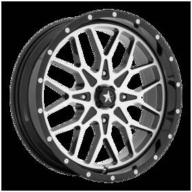 Msa Offroad Wheels M45-04737 14x7 M45 Portal Utv 4x137 Black 10mm