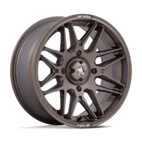 Ma052zx15701210 Msa Offroad Wheels 15x7 M52 Radar Utv 5x114.3 Bronze Wheel 10mm