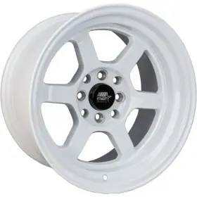 01t-7965-20-wht Mst Time Attack Rim 17x9 5x114.3 Offset 20 Glossy Fits White