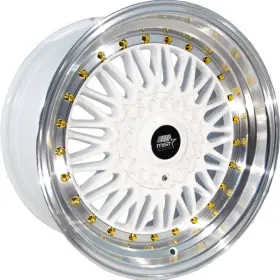 13-5816-20-wtgl Mst 15x8 Mt13 4x100/4x114.3 Et20 Fits White With Machined Lip Wheels