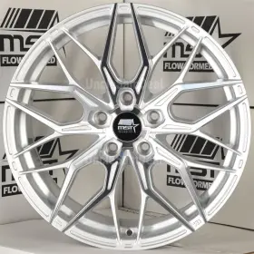 02-88565-35-mac Mst Wheels 18x8.5 5x114.3 35 Mt02 Silver Flow Forming Machine Face Mesh Spoke 4