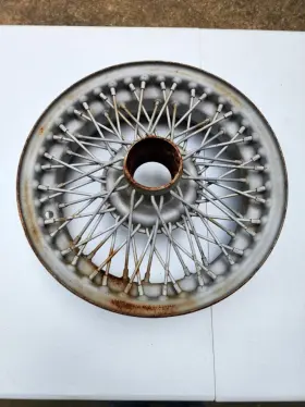 454-626 Mws 1962-1980 Mgb Gt 14 Inch X 4.5 60 Spoke Wire Wheel