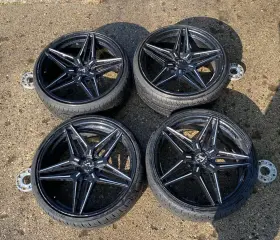 2020.04 Nb Motors Rucci Rims 22 Inches With Adapters And Brand Knew Wheels. In Great Condition