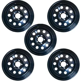 F2119155011 Ncc 5pcs Black Modular Wheels 15x5 5x4.5 5 Lugs Trailer Wheel On 4.5 F2119155011 Ncc 5pcs Black Modular Wheels 15x5 5x4.5 5 Lugs Trailer Wheel On 4.5