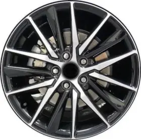 560-69133a New-apf Wheel 18x8 Alloy 15 Spoke Machined And Painted Black Fits 21-23 Camry 376307