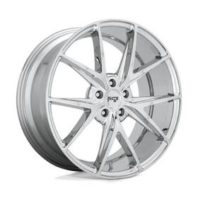 Niche 1pc M248188021 40 18x8 M248 Misano 5x120 Chrome 40mm