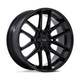 Niche 1pc Nc280bx22956325 22x9.5 Nc280 Prodigy 6 6x135 Black Wheel 25mm