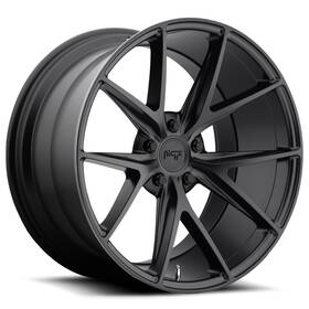 Niche M1172005f8 27 M117 Misano 20x10.5 5x112 27mm Satin Black Wheel Rim 20 Inch