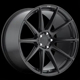 M147188021 Niche 40 18x8 M147 Essen Matte Black Wheels 5x120 40mm Set Of 4
