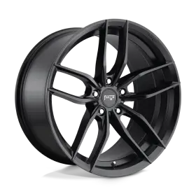 M203178065 Niche 40-4n Vosso M203 17x8 40 Matte Black Wheel 5x114.3 5x4.5 Qty 4
