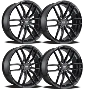 M209229594 Niche 30 22x9.5 6x120 Custom Wheels Fit Traverse Blazer Acadia Enclave 6 Lug Gloss Black