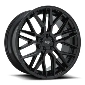 M224240033 Niche 38 Gamma M224 Rim 24x10 5x108 Offset Gloss Black Quantity Of 4