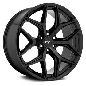 Niche M231240089 30 M231 Suv Vice Wheel 24x10 30 6x135 87.1 Black Single Rim