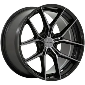Nc279bt19855635 Niche 19x8.5 35 Nc279 Prodigy 5 5x112 Gloss Black Dark Tint Wheels Set Of 4