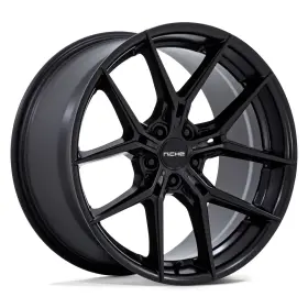 Nc279mx20901235 Niche Nc279 Prodigy 5 Wheel 20x9 35 5x114.3 72.56 Black Single Rim
