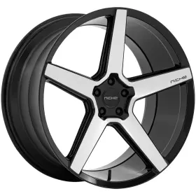 Nc283bd20055730 Niche Nc283 Modena 20x10.5 5x112 30mm Black/machined Wheel Rim 20 Inch