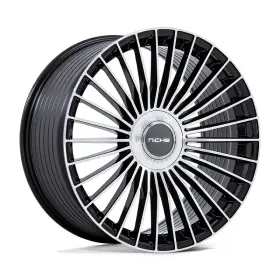 Nc286bd22901238 Niche Serene Nc282 22x9 5x114.3 Offset 38 Gloss Black With Machined Face Qty Of 1