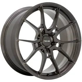 T111212062 Niche 57 T111 Kanan 21x12 5x120 57mm Brushed Smoke Wheel Rim 21 Inch