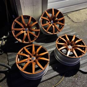 Nissan 20x10.5 40300-jf01a Oem Gt-r R35 20 Inch Staggered Wheels 20x9.5 Et45 / Et25 5x114.3