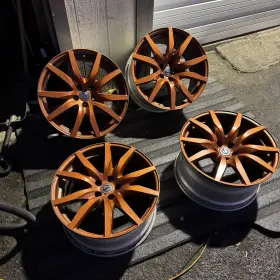 40300-jf01a Nissan 20x10.5 Oem Gt-r R35 20 Inch Staggered Wheels 20x9.5 Et45 / Et25 5x114.3