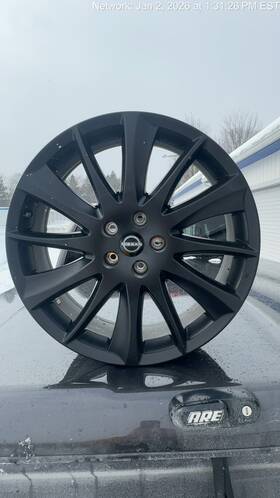 Nissan 230023 4x 20 X 7.5 2019-2024 Murano Used Black Satin Alloy 5 Spoke Wheels