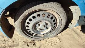 Nissan 403003ba7a 2012-2019 Versa Note 15 Compact Spare Mini Donut Wheel Tire Oem