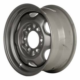 Nissan 403008b420 15x7 6 Spoke Refurbished Steel Wheel Painted Silver 560-62367