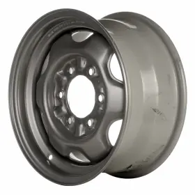 403008b420 Nissan 15x7 6 Spoke Refurbished Steel Wheel Painted Silver 560-62367
