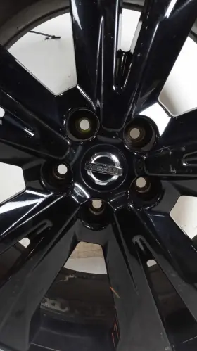 403009pf8b Nissan Used Wheel Fits 2017 Pathfinder 20x7-1/2 Alloy Painted Black Grade B