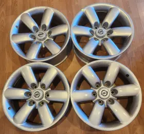 40300zq01a Nissan 18 Inch Armada Titan Factory Oem Silver Alloy Wheels Rims 18x8 2008-2015