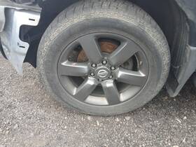Nissan 560-62580 Wheel 20x8 Alloy Painted Dark Hyper Silver Sv Fits 12 15 Titan 1385254