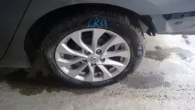 560-62756 Nissan Wheel 16x6-1/2 Alloy 10 Spoke Painted Silver Fits 16-19 Sentra 4570809