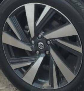 Nissan 560-62845 2022 Murano Oe Wheel 20x7-1/2 5 Spoke V