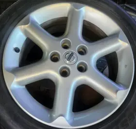 62401 Nissan Maxima Wheel-17 Inch -hol # - 2002-2003-used