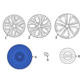 Nissan Oe 403006rr2a For Rogue 2021-2025 Wheel
