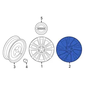 403009uf2c Nissan Oe For Murano 2020-2024 Wheel