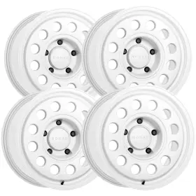 N501sa-78550-00 Nomad Set Of 4 N501sa Convoy 17x8.5 5x5 Inch 0mm Salt Wheels Rims 17