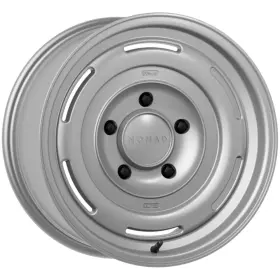 N504gr-67055-12 Nomad N504gr Field 16x7 5x5.5 Inch -12mm Grey Wheel Rim 16