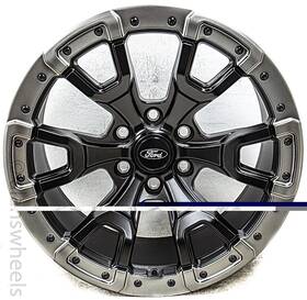 Oe Concepts 99090203653 20 Inch Gloss Black Raptor Replica Wheels Fits 2023 Ford Bronco Badlands 6x5.5