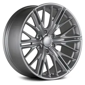 C23-2295655 Oe Concepts 18sm C23 Zl1 Truck Wheel 22x9.5 18 6x139.7 78.1 Silver Single Rim