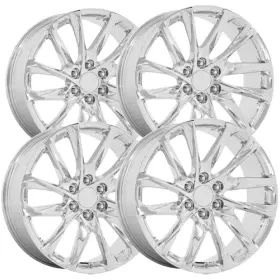 C25-2290655 Oe Concepts 28c Set Of 4 C25 22x9 6x5.5 Inch 28mm Chrome Wheels Rims 22