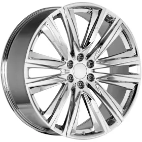 C35-2610655 Oe Concepts 31c C35 Platinum 26x10 6x5.5 Inch 31mm Chrome Wheel Rim 26
