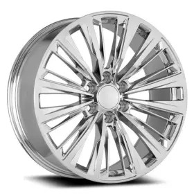 C37-2290655 Oe Concepts 28c C37 2023-2024 Cadillac Wheel 22x9 28 6x139.7 Chrome Single Rim
