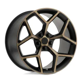 126bb-211223-1n Oe Creations Chevrolet Camaro Z28 Style Wheel 20x10 23 Black With Bronze Spokes 5x120 Qty 1