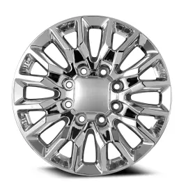 G22-20858180 Oe Replica 44c 4 New 2023 Chevy Silverado 2500 Wheels 20x8.5 Gloss Black 8x180 Gmc