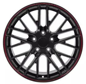 1000997 Oe Wheels 18x10.5/17x9.5 Rims And Continental Tires Fit C5 Corvette Zr1 Style