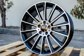 Apmb41985511235666gb-1pcs Oe Wheels Front Wheel 19x8.5 5x112 Et35 Cb66. Black Machined Fit Mercedes Benz One Rim
