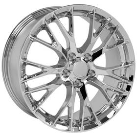 Oe Wheels Cv22c-19085-5475-56c Cv22c 19x8.5 5x4.75 Inch 56mm Chrome Wheel Rim 19