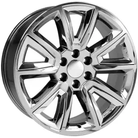 Cv73-20085-6550-24c-ic Oe Wheels Cv73 20x8.5 6x5.5 Inch 24mm Chrome Wheel Rim 20